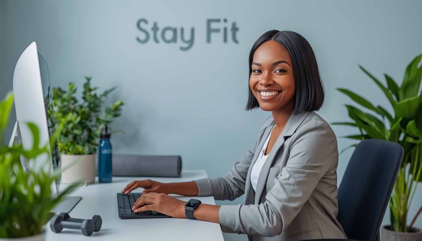 How to Stay Fit While Working a Desk Job